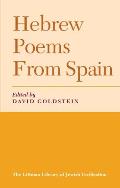 Hebrew Poems from Spain