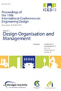 Proceedings of ICED13 Volume 3: Design Organisation and Management