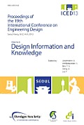 Proceedings of Iced13 Volume 6: Design Information and Knowledge