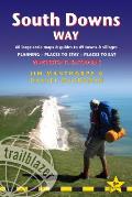 South Downs Way Winchester to Eastbourne includes 60 Large Scale Walking Maps & Guides to 49 Towns & Villages Planning Places to Stay Places to Eat