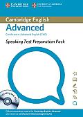Speaking Test Preparation Pack for Cae Paperback with DVD [With DVD]