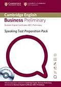 Speaking Test Preparation Pack for Bec Preliminary Paperback with DVD