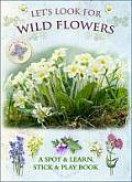Let's Look for Wild Flowers: A Spot & Learn, Stick & Play Book