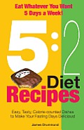 5: 2 Diet Recipes - Easy, Tasty, Calorie-counted Dishes to Make Your Fasting Days Delicious!