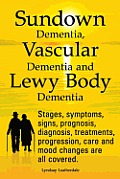 Sundown Dementia, Vascular Dementia and Lewy Body Dementia Explained. Stages, Symptoms, Signs, Prognosis, Diagnosis, Treatments, Progression, Care and