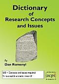 A Dictionary of Research Terms and Issues