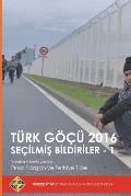 Turk Gocu 2016: Secilmis Bildiriler - 1