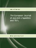 The European Journal of Applied Linguistics and TEFL Volume 9 Number 1