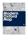 Modern Oxford Map: Guide to Modern Architecture in Oxford, UK