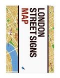 London Street Signs Map