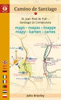 Camino de Santiago Maps St Jean Pied de Port Santiago de Compostela