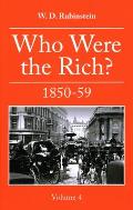 Who Were the Rich?: 1850 -1859