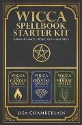 Wicca Spellbook Starter Kit A Book of Candle Crystal & Herbal Spells