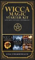 Wicca Magic Starter Kit: Candle Magic, Crystal Magic, and Herbal Magic