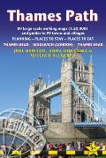 Thames Path British Walking Guide Thames Head to London Includes 89 Large Scale Walking Maps 120000 & Guides to 99 Towns & Villages Planning Places to Stay Places to Eat