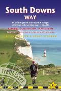 South Downs Way: British Walking Guide: Winchester-Eastbourne-Winchester - 64 Large-Scale Walking Maps (1:20,000) & Guides to 49 Towns