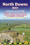 North Downs Way: British Walking Guide: Farnham-Dover-Farnham - 90 Large-Scale Walking Maps (1:20,000) & Guides to 44 Towns & Villages