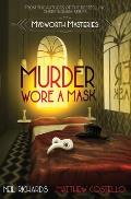 Murder Wore A Mask: Large Print Version