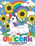Unicorn Coloring Book: A Unicorn Coloring Activity Book For Kids Ages 4-8 (US Edition)