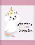 Caticorn Coloring Book: A Fun Collection of Cat Unicorns!