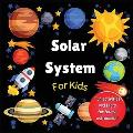 Solar System for Kids: Space activity book for budding astronauts who love learning facts and exploring the universe, planets and outer space