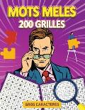 Mots Meles Gros Caracteres 200 Grilles
