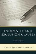 Indemnity and Exclusion Clauses