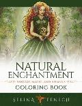 Natural Enchantment Coloring Book - Fantasy, Magic, and Animals