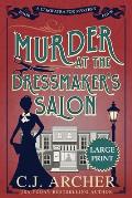 Murder at the Dressmaker's Salon: Large Print