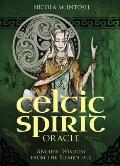 Celtic Spirit Oracle Ancient Wisdom from the Elementals 36 Gilded Edge Full Color Cards & 112 Page Book
