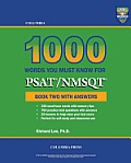 Columbia 1000 Words You Must Know for PSAT/NMSQT: Book Two with Answers