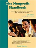 Nonprofit Handbook Everything You Need to Know to Start & Run Your Nonprofit Organization