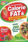 Calorieking Calorie Fat & Carbohydrate Counter 2016 Pocket Size Edition