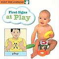 First Signs at Play Early Signs Board Book