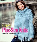 Family Circle Easy Plus Size Knits 50 Knit & Crochet Styles