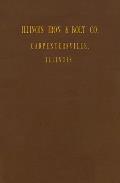 Illinois Iron & Bolt Co. Catalog: 1889 Catalog