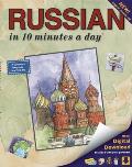 Russian in 10 Minutes a Day: Language Course for Beginning and Advanced Study. Includes Workbook, Flash Cards, Sticky Labels, Menu Guide, Software,