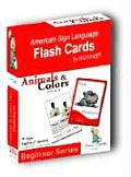 Sign2me Flash Cards Beginner Series Animals & Colors Pack