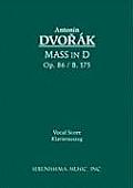 Mass in D, Op.86: Vocal score