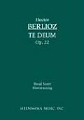 Te Deum, Op.22: Vocal score