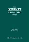 Mass in E-flat, D.950: Vocal score