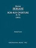 Rob-Roy Overture, H 54: Study score