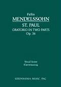 St. Paul, Op.36: Vocal score