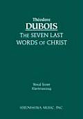 The Seven Last Words of Christ: Vocal score