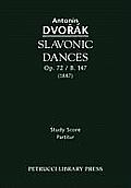 Slavonic Dances, B.147 / Op.72: Study score