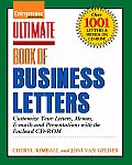 Ulimate Book of Business Letters Customize Your Letters Mamos E Mails & Presentations With CDROM