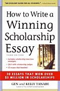 How To Write A Winning Scholarship Essay