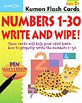 Numbers 1-30 Write & Wipe!: [With Pen]