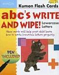 ABCs Write & Wipe Lowercase Letters With Pen
