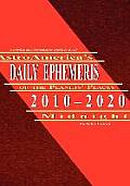 Astroamerica's Daily Ephemeris 2010-2020 Midnight